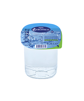 250 mL Aqua Tropikal Bardak Su